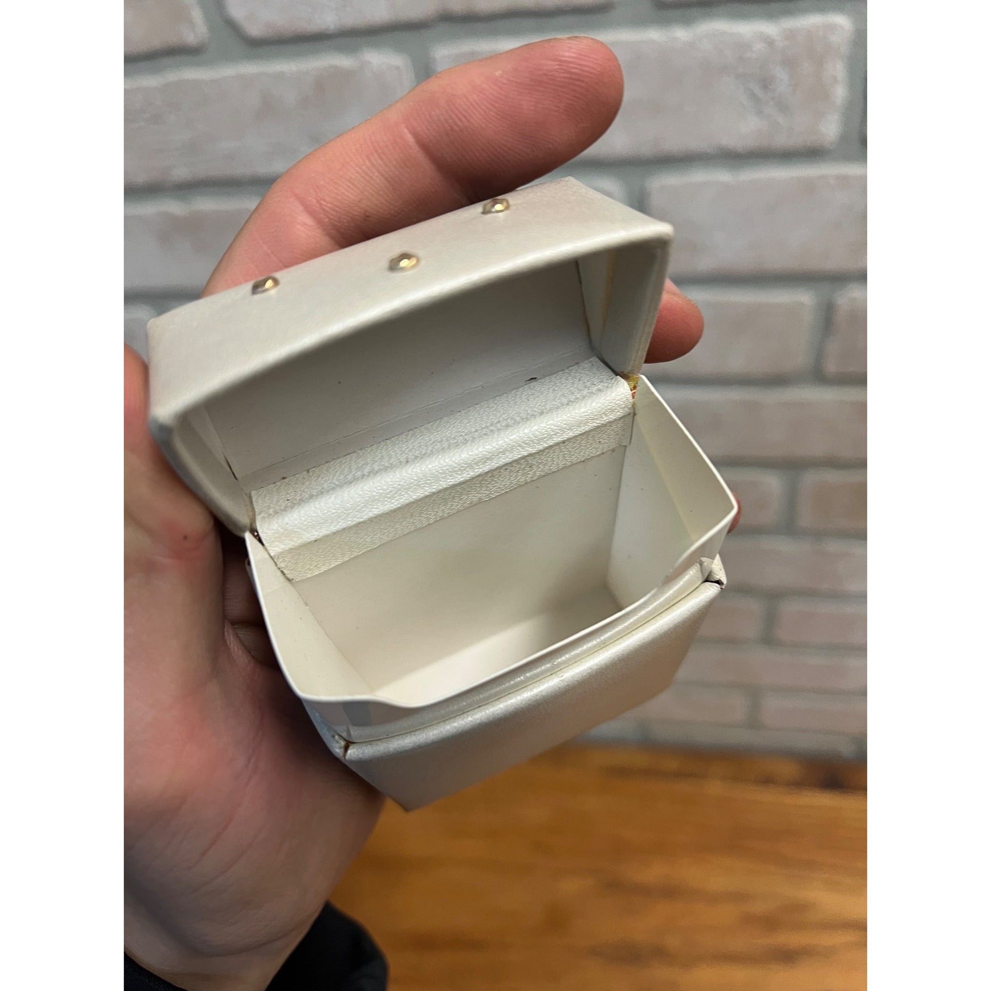 Vintage 1950s Enger-Kress Heritage Cigarette Case Holder NOS w/ Box Cowhide