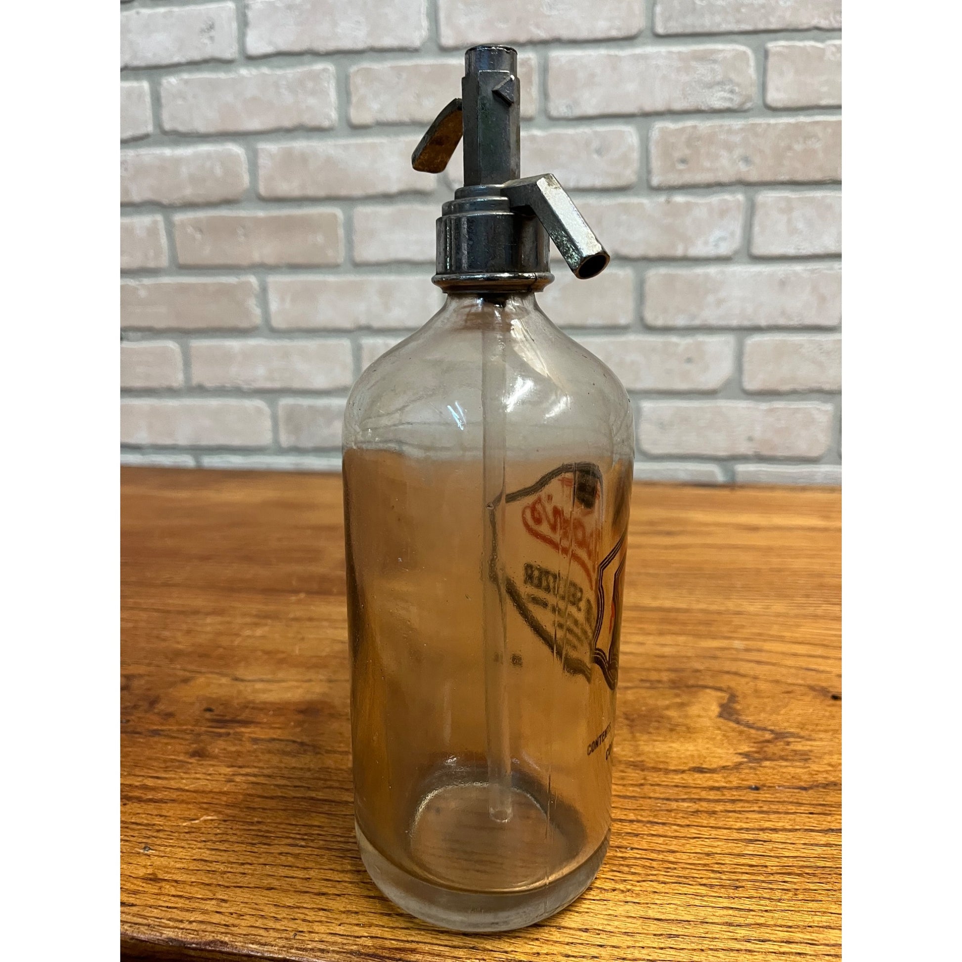Vintage Elson's Club Soda Seltzer Bottle Ishpeming Michigan MI Mich
