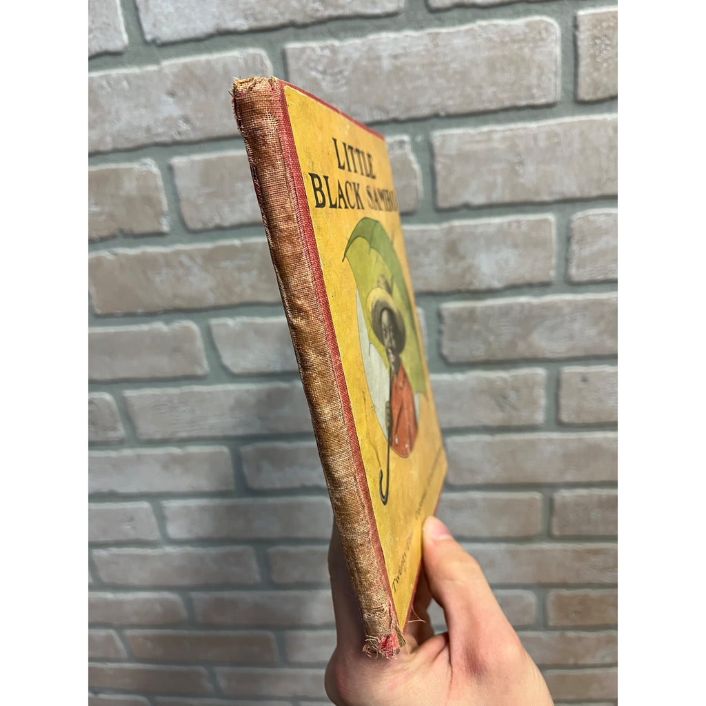 Antique 1919 Little Black Sambo Book by Helen Bannerman MA Donohue & Company