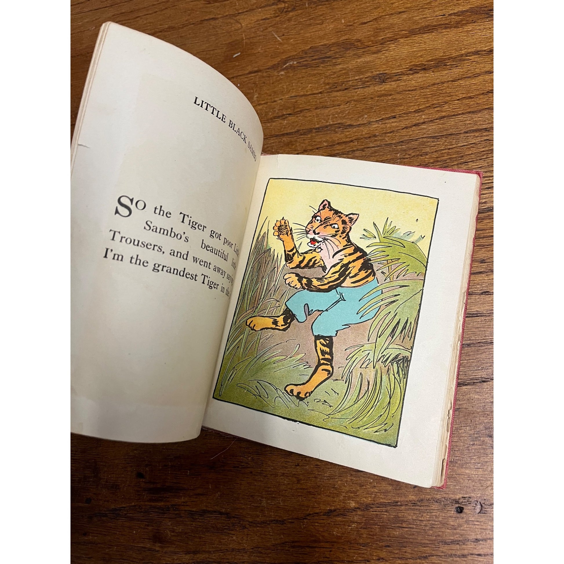 Antique 1919 Little Black Sambo Book by Helen Bannerman MA Donohue & Company