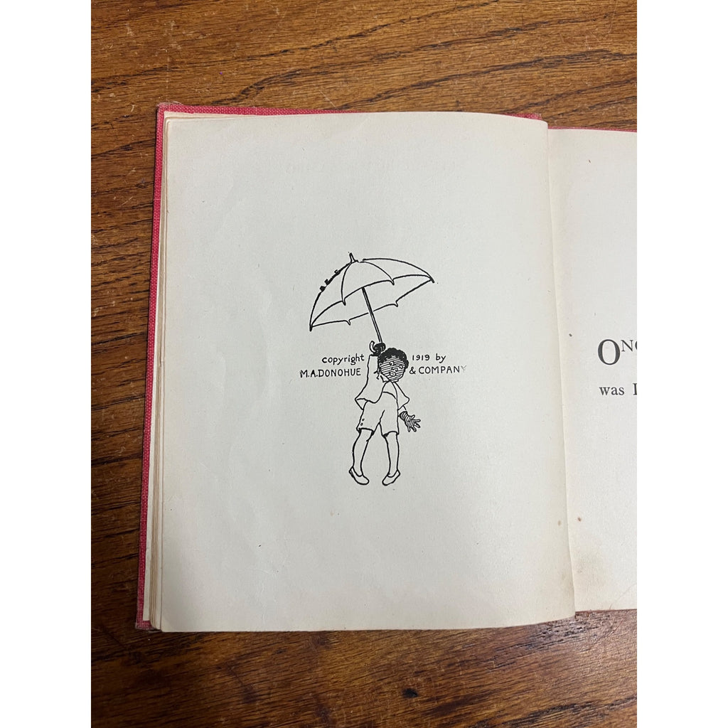 Antique 1919 Little Black Sambo Book by Helen Bannerman MA Donohue & Company