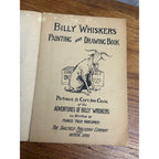 Vintage 1919 Billy Whiskers Painting And Drawing Book #250 Saalfield Publishing