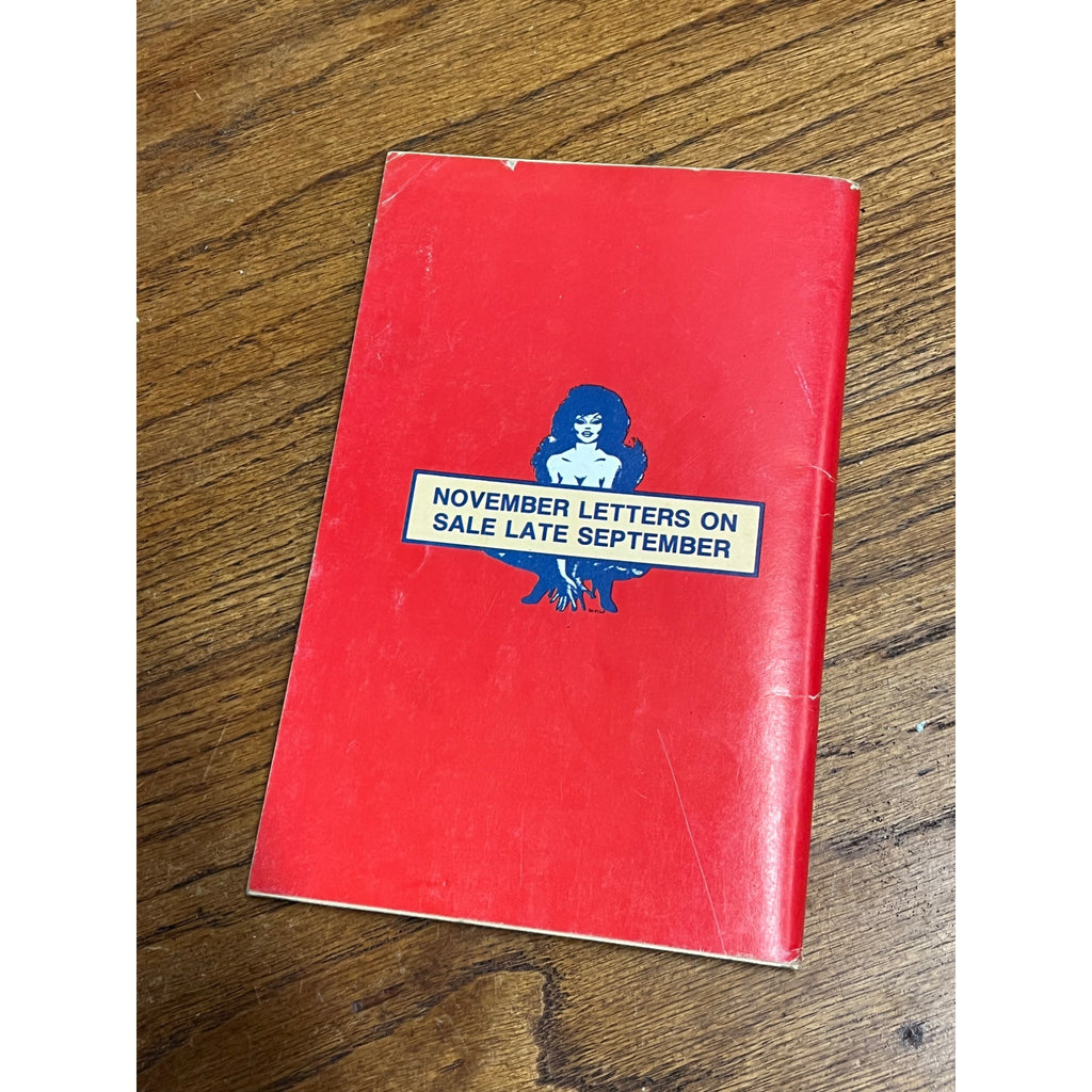 The Original! Letters Magazine Oct. 1987 Vol. 9 #10 + Velvet Letters 1983