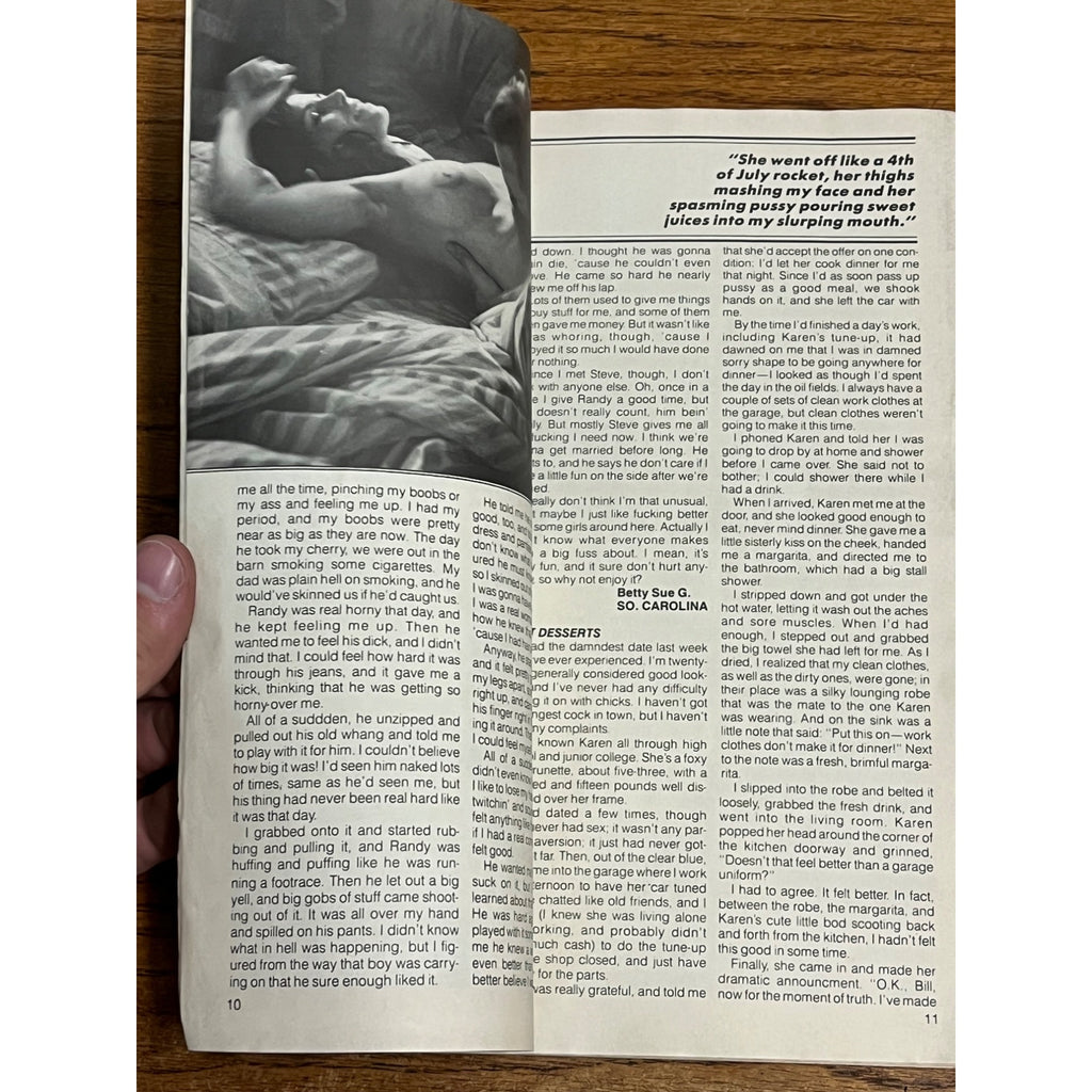 The Original! Letters Magazine Oct. 1987 Vol. 9 #10 + Velvet Letters 1983