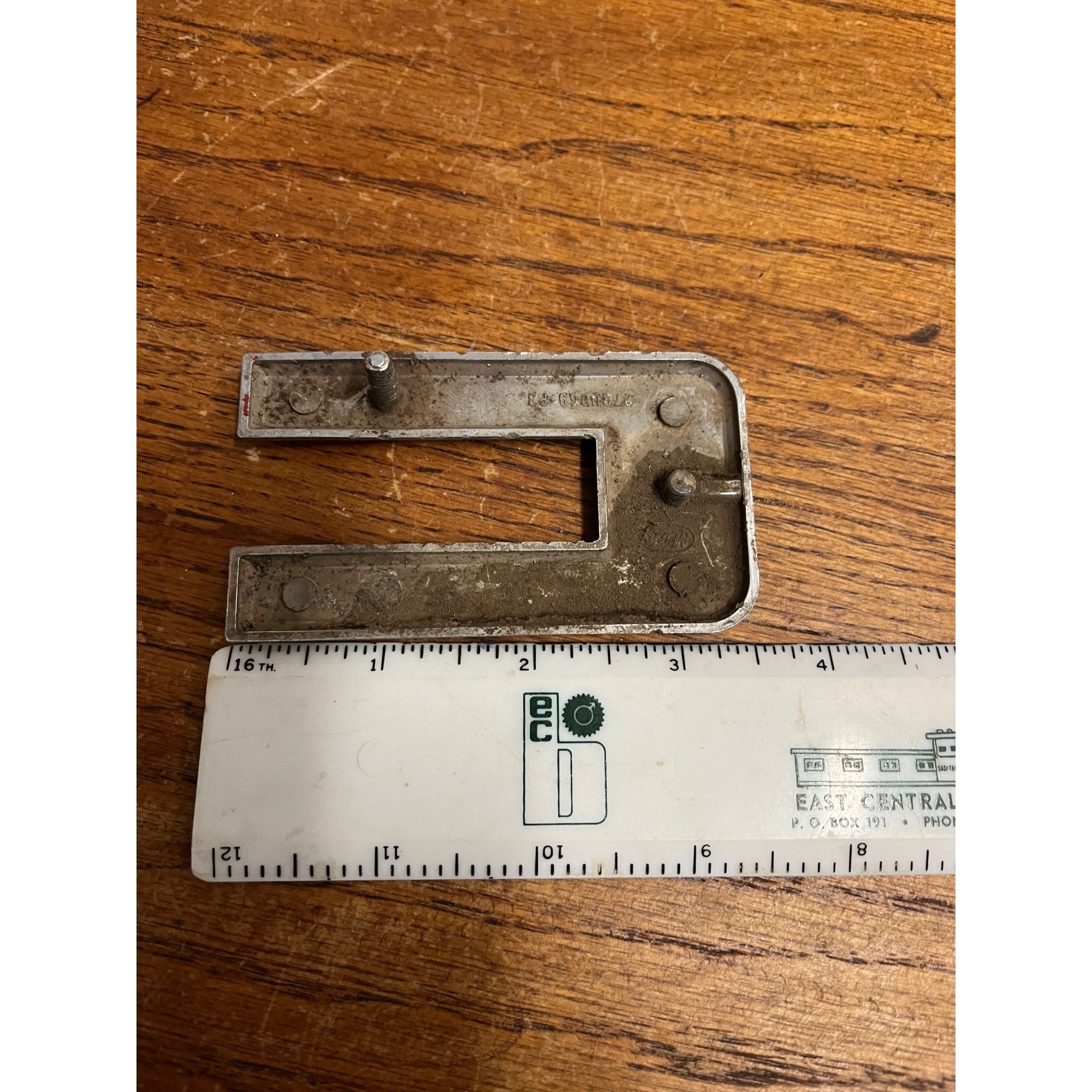 Mack Truck Metal Letter "C” Emblem - 27RU369-P3 - OEM Original Pebbled