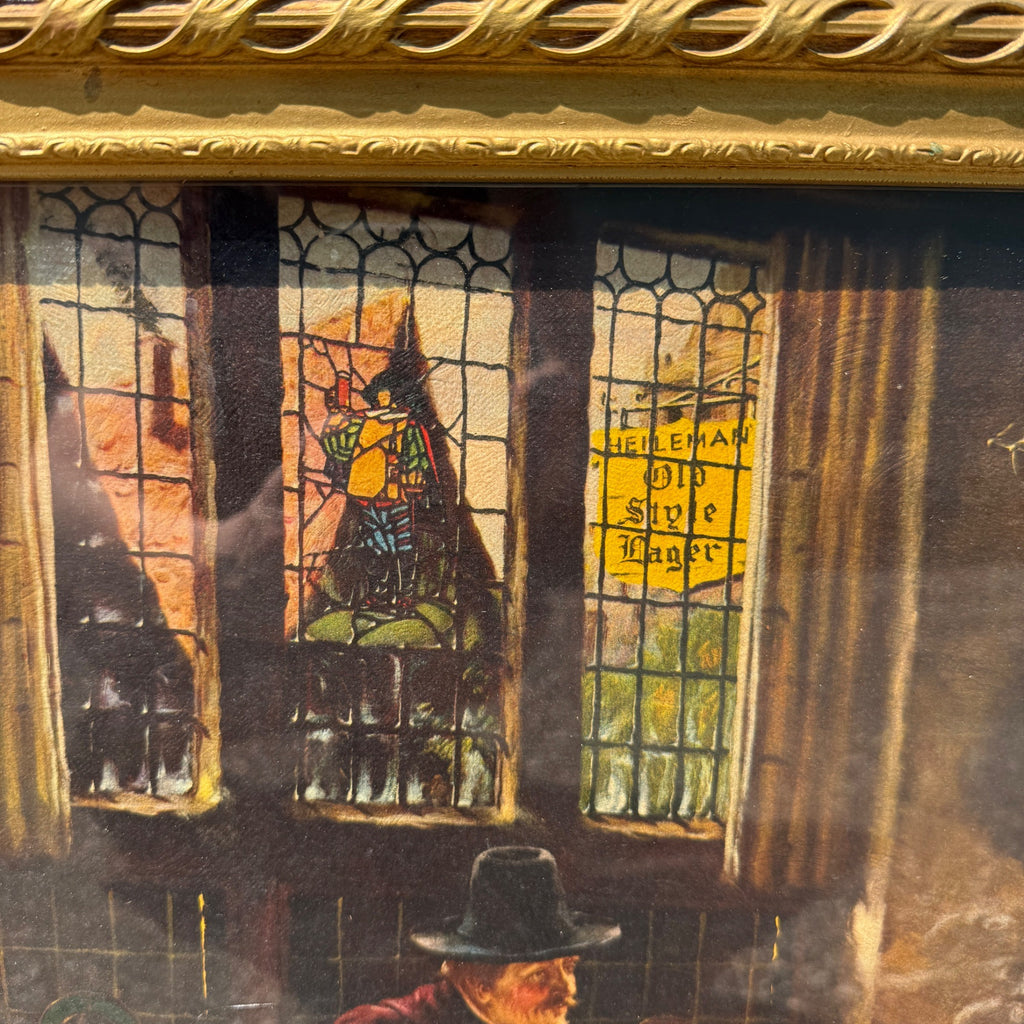 Heileman's Old Style Lager La Crosse Wisconsin Vintage Framed Beer Print