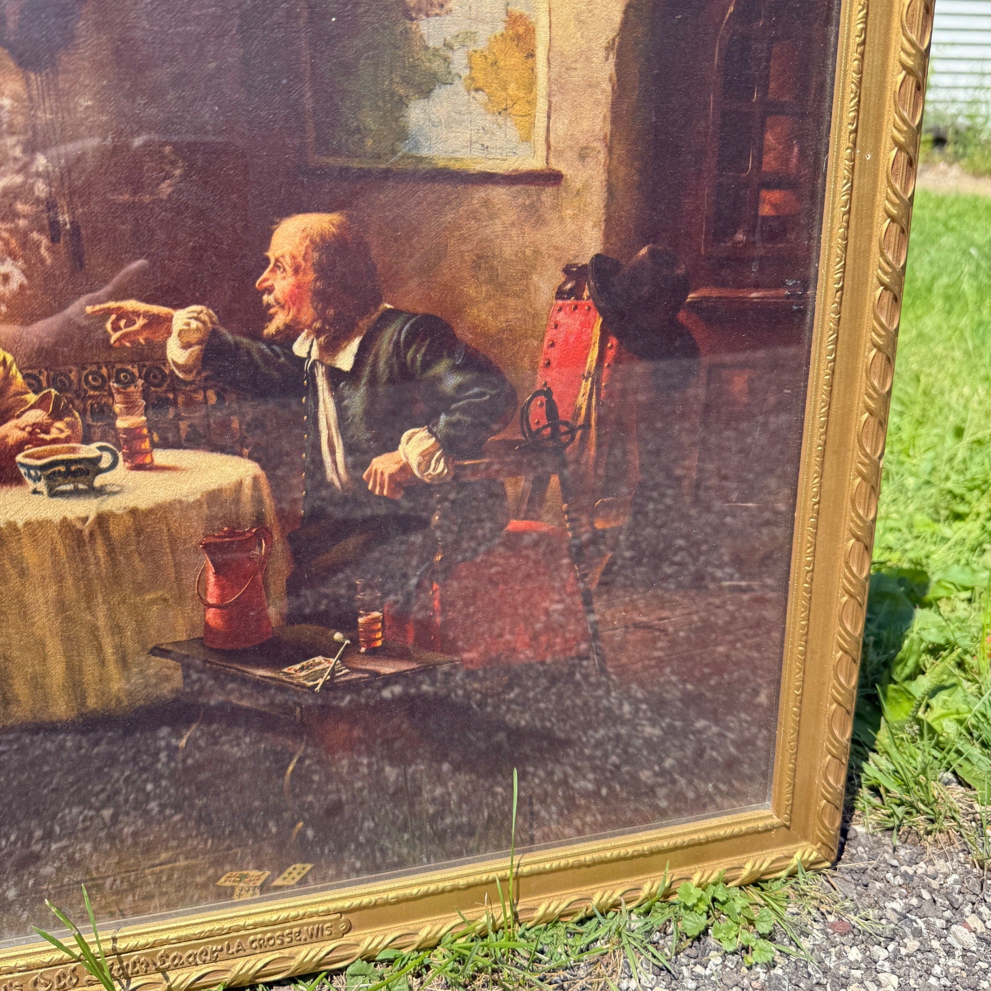 Heileman's Old Style Lager La Crosse Wisconsin Vintage Framed Beer Print