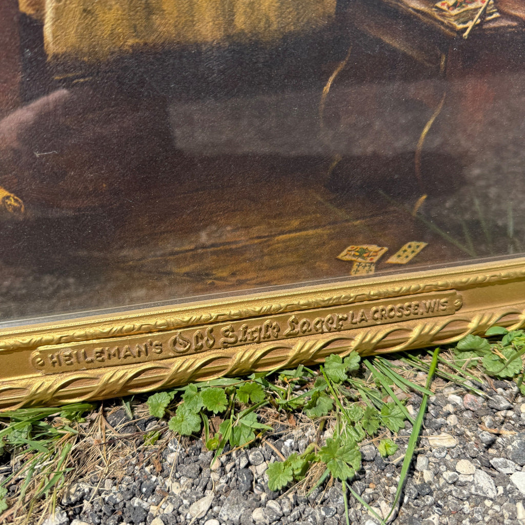 Heileman's Old Style Lager La Crosse Wisconsin Vintage Framed Beer Print