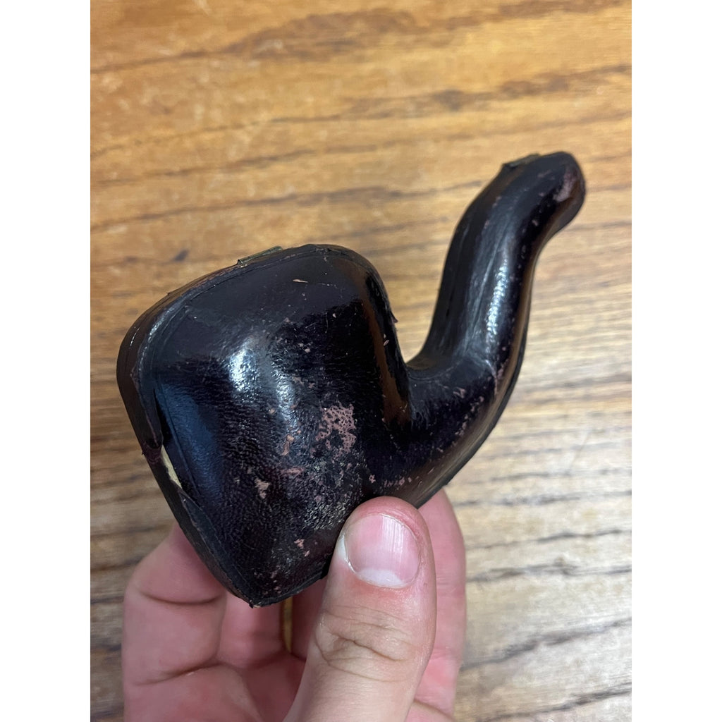 Vintage Irving's Wizard Upside Down Pipe RARE UNIQUE Smoking Pipe Sterling Antique