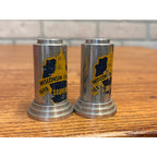 Vintage Wisconsin Centennial 1848-1948 Souvenir Salt & Pepper Shakers Pair