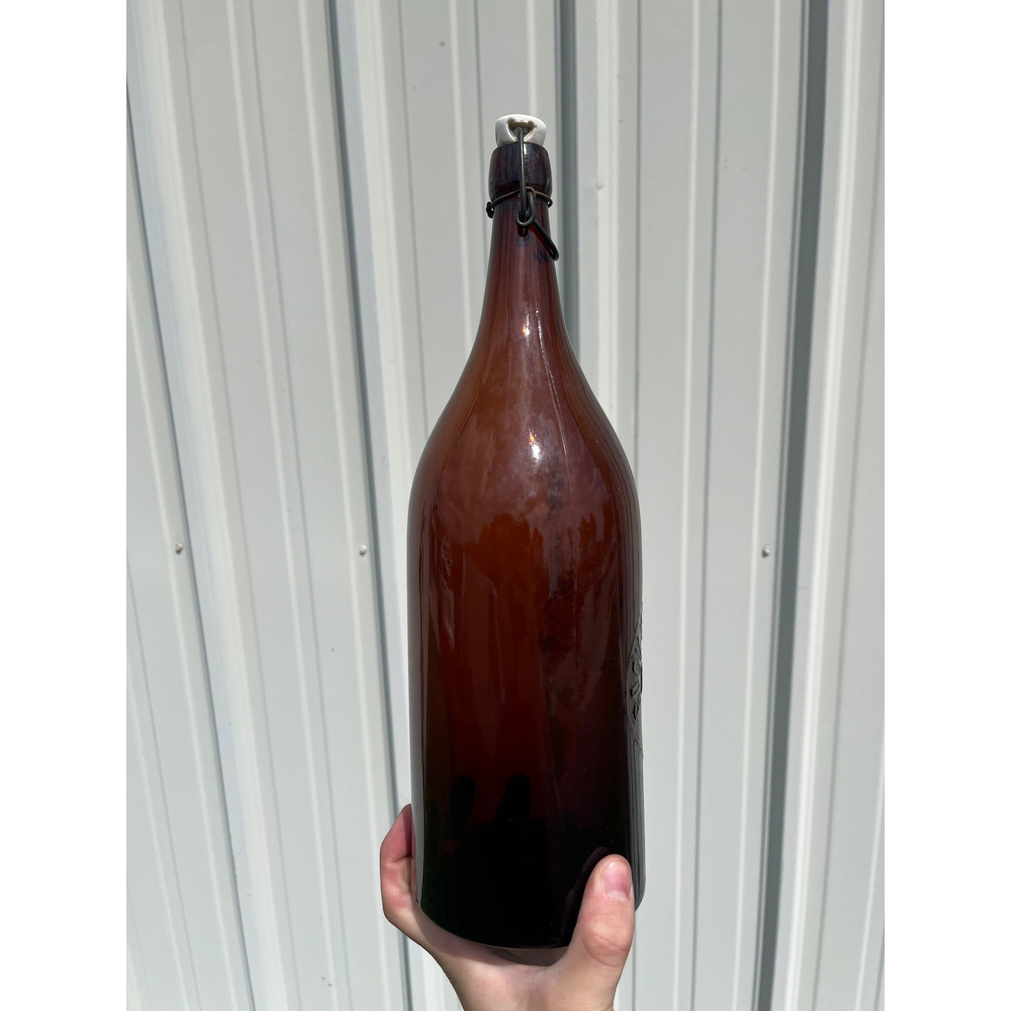 Pre Pro Rock Island Brewing Co Rock Island Illinois Half Gallon Beer Bottle