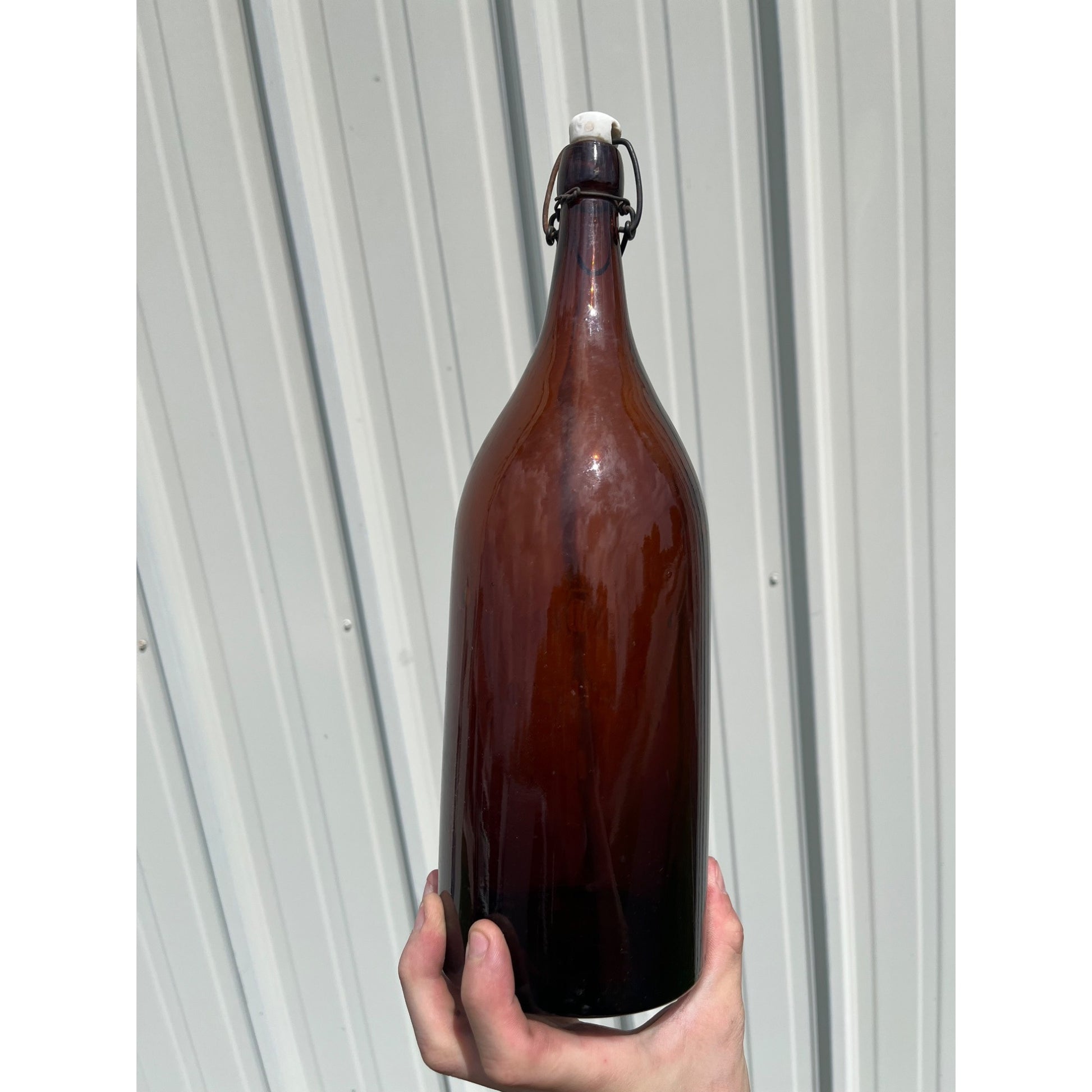 Pre Pro Rock Island Brewing Co Rock Island Illinois Half Gallon Beer Bottle