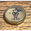 RARE Vintage Mickey Mouse Disney Celluloid Dexterity Game Puzzle 7/8" Early