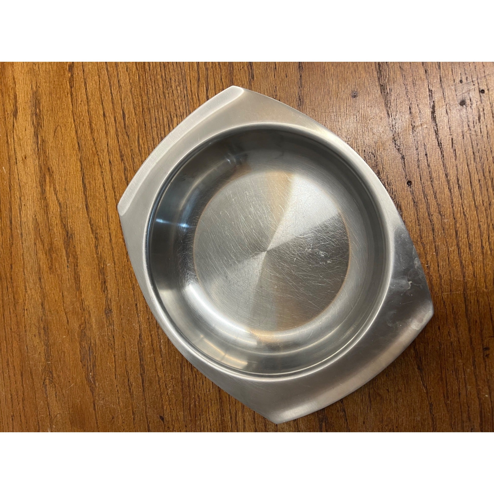 Vintage 1960s MCM Stainless Old Hall Serving Bowl Dish Robert Welch 7-1/2