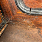 Antique French Burl Walnut Grouse Buffet Sideboard Hunter Grouse / Bird Motif