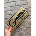 Vintage Chrysler Jeep Plymouth Dealer Metal Booster License Plate Columbia SC