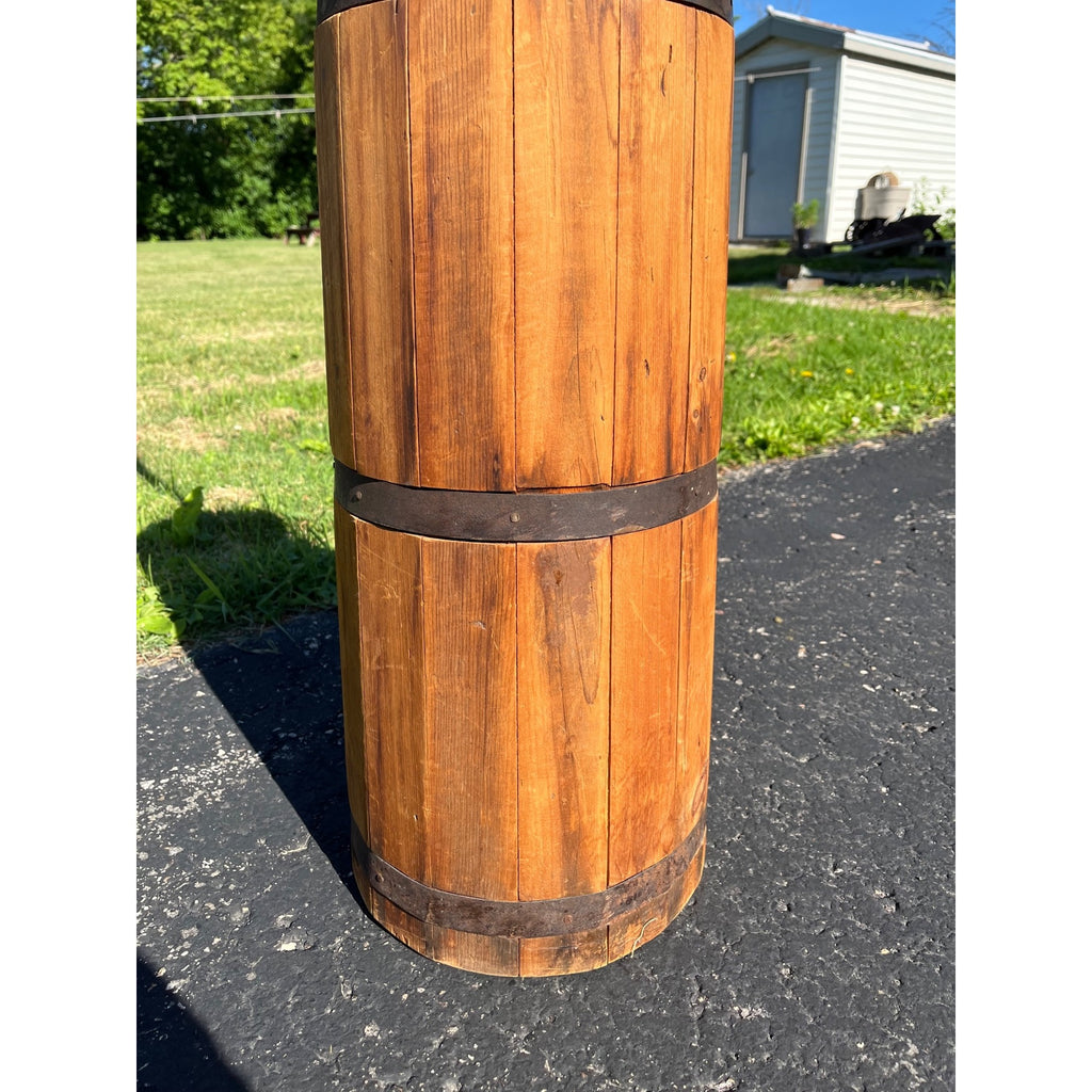 Antique Primitive Wooden Butter Churn Barrel Dash Churn Farmhouse Country Decor