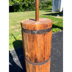 Antique Primitive Wooden Butter Churn Barrel Dash Churn Farmhouse Country Decor