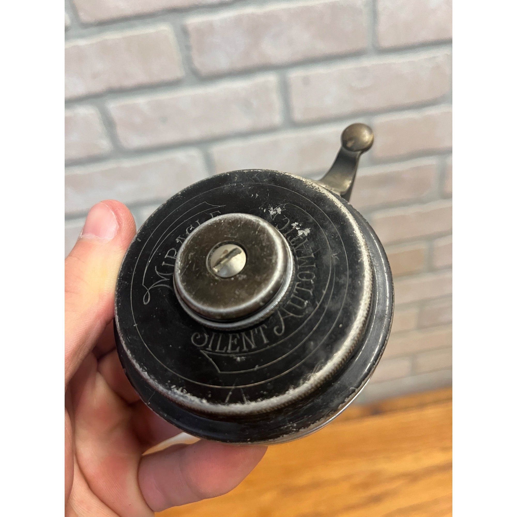 Kalamazoo Tackle Co Fly Fishing Reel Miracle Silent Auto Vtg Model C USA 1697