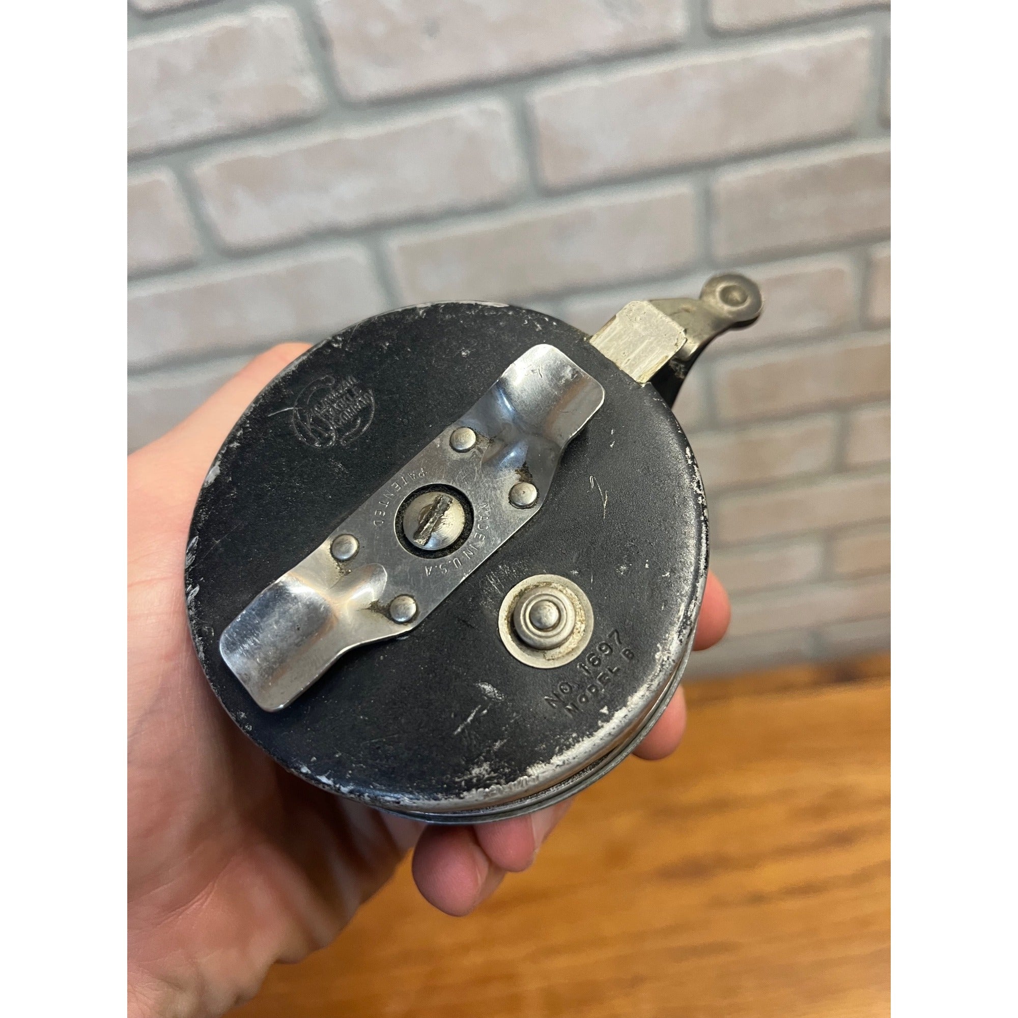 Kalamazoo Tackle Co Fly Fishing Reel Miracle Silent Auto Vtg Model C USA 1697