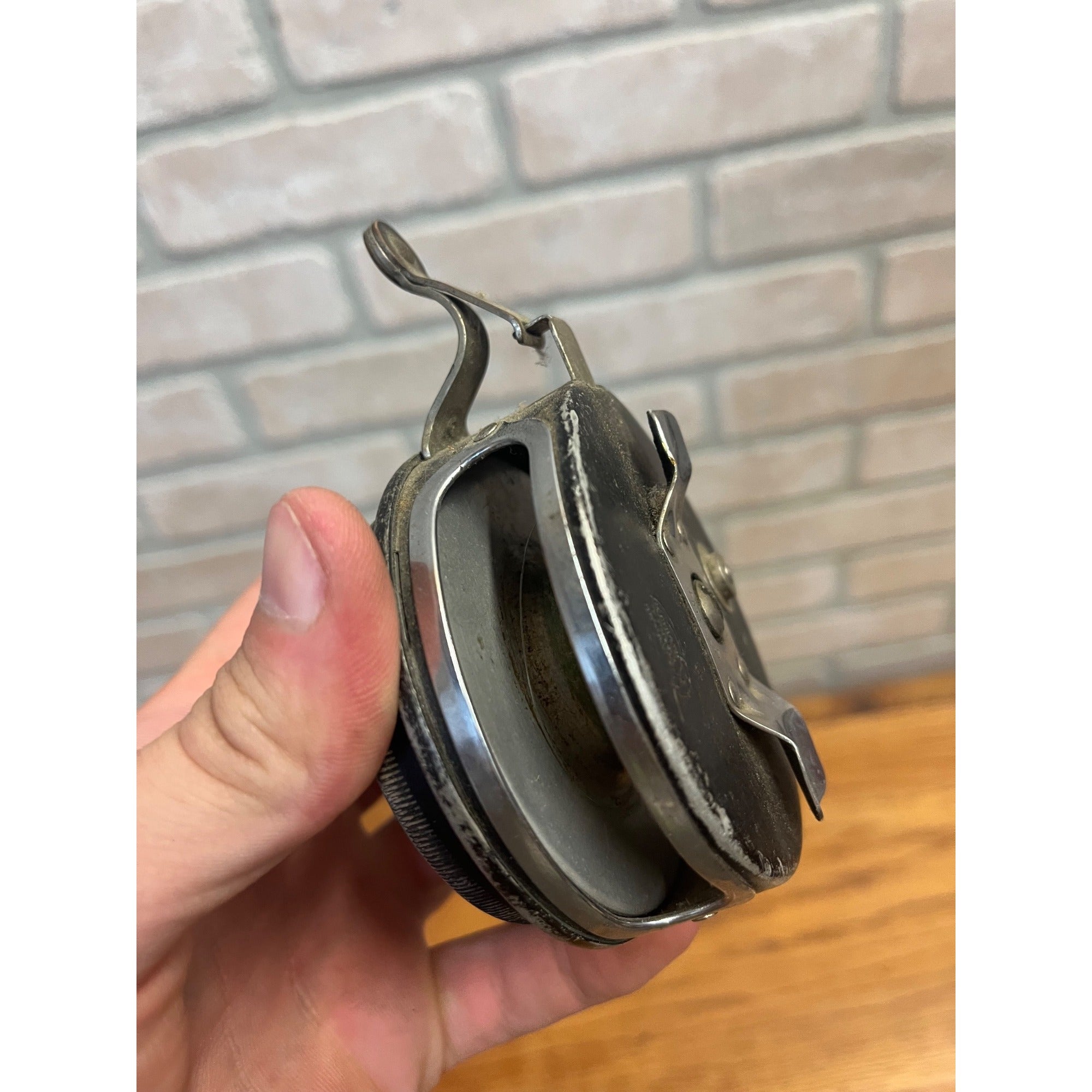Kalamazoo Tackle Co Fly Fishing Reel Miracle Silent Auto Vtg Model C USA 1697