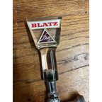 Vintage Blatz Beer Keg Tapper & Handle Clear Acrylic Milwaukee Advertising Wis