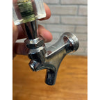 Vintage Blatz Beer Keg Tapper & Handle Clear Acrylic Milwaukee Advertising Wis