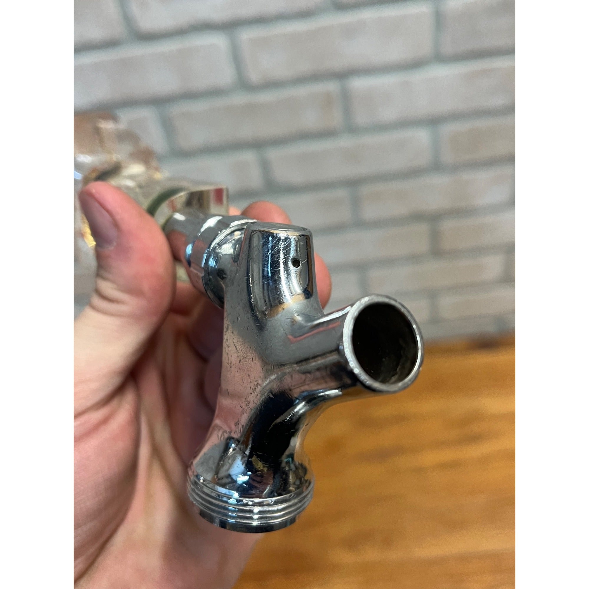 Vintage Blatz Beer Keg Tapper & Handle Clear Acrylic Milwaukee Advertising Wis