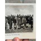 Greeley Colorado Postcard Coyote Roundup, Hunters On Horseback, Coyotes