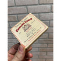 Antique Philip Morris English Ovals Cigarette Box Tobacco  Vintage Empty