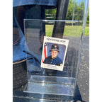 RARE Vintage West Bend Police Department Crime Prevention "Keystone Kop" Uniform & Display Case