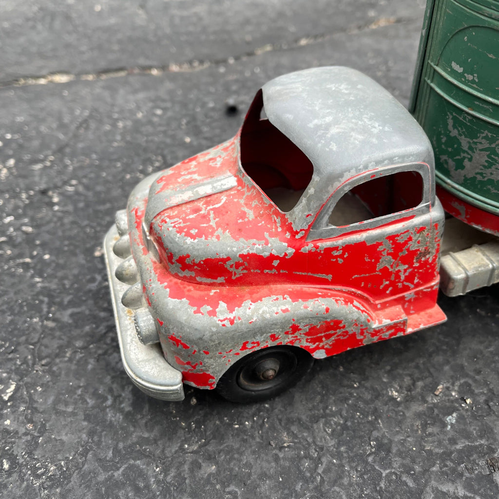 Vintage 1950s Hubley Kiddie Ford Motor Express No. 507 Semi Truck Diecast Toy