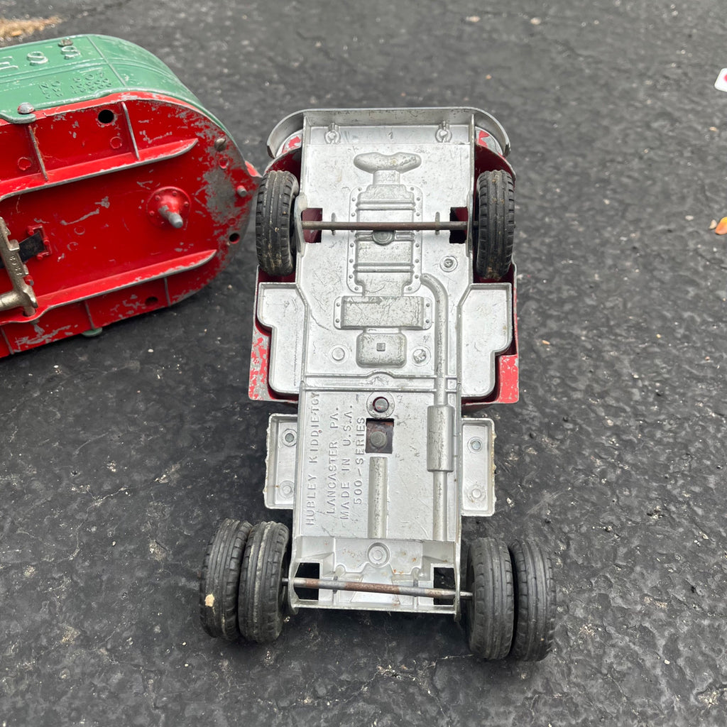 Vintage 1950s Hubley Kiddie Ford Motor Express No. 507 Semi Truck Diecast Toy