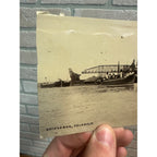 Vintage Shipyards Toldeo OH Ohio Postcard 1909 RPPC Real Photo