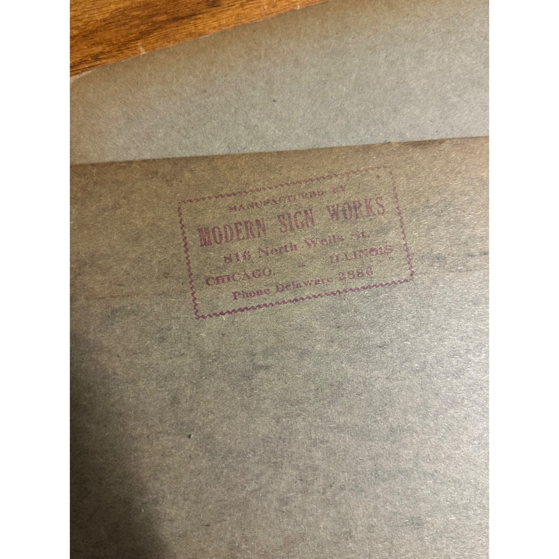 Vintage 1930s Dressmaking Store Display Window Cardboard Signs Lot (2)