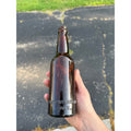 1910s Port Washington Wisconsin Amber Beer Bottle Embossed Brewing Co
