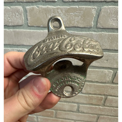 Original Drink Coca Cola Starr-X Wall Mount Bottle Cap Opener