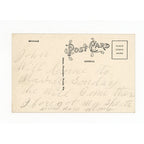 Vintage Exaggerated Postcard Fishing East Troy Wisconsin A.S. Johnson R. Daisy