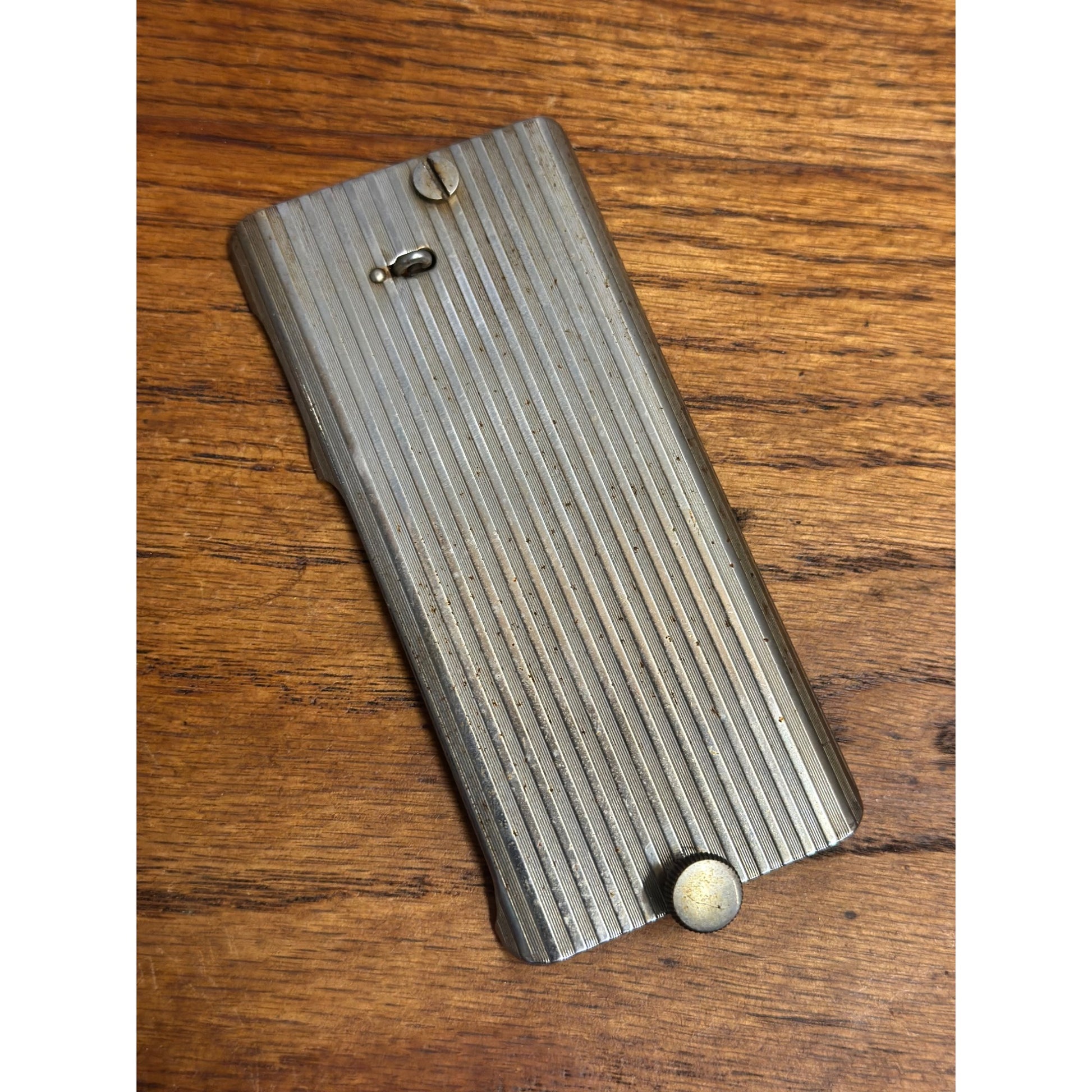 Singer 99 99K 192K Spartan Striated Tuxedo Front Face Plate Cover Sewing
