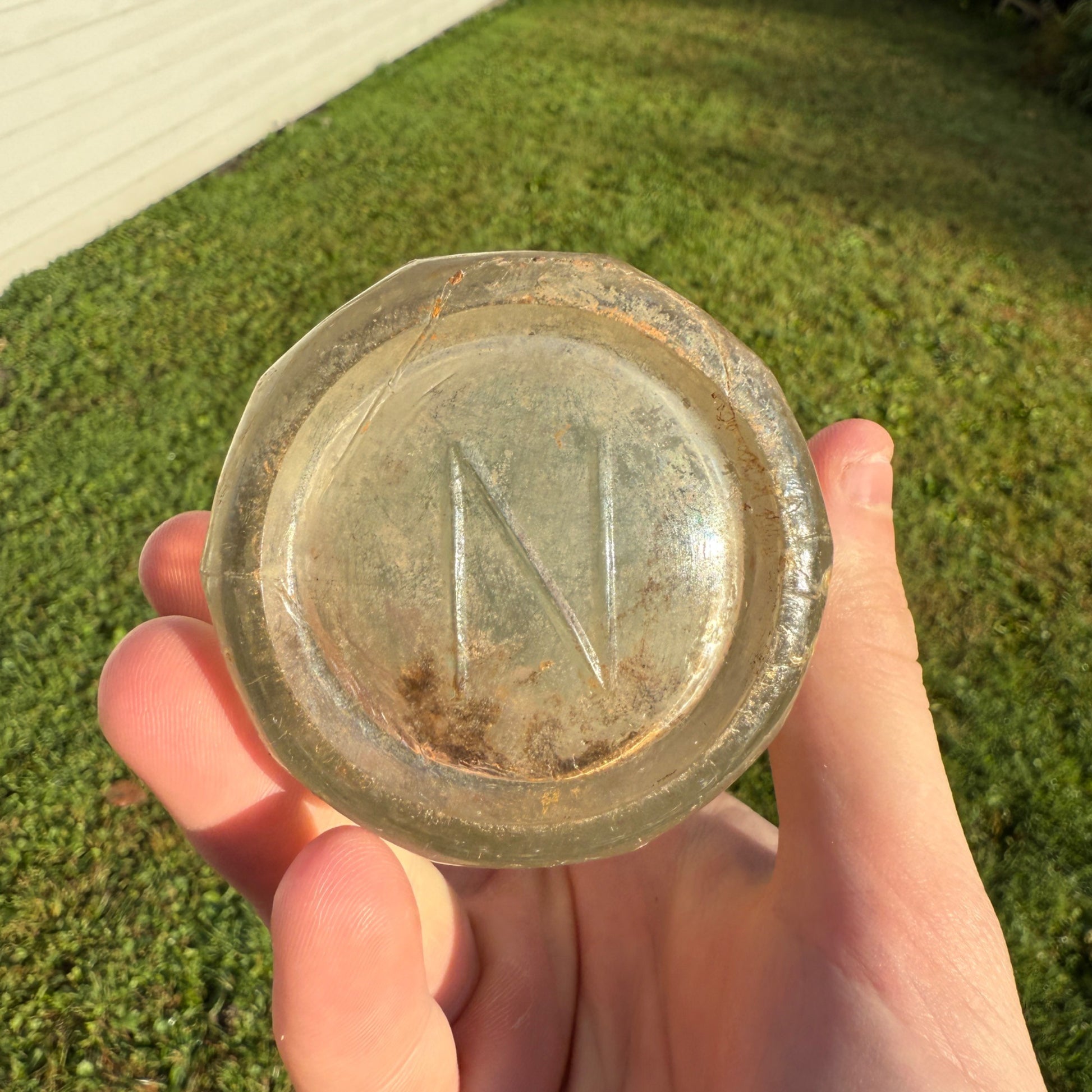 Vintage H. Nehring & Sons Fond du Lac Wisconsin Wis Soda Bottle Octagon base