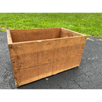 Old Pine Tree Brand Apples Wooden Crate Box Side Entiat Washington Xmas Farmhouse Decor