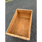 Old Pine Tree Brand Apples Wooden Crate Box Side Entiat Washington Xmas Farmhouse Decor