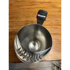 Vintage 1960s MCM Swedish Stainless Gense Mid-Century Modern Pitcher Ice Lip
