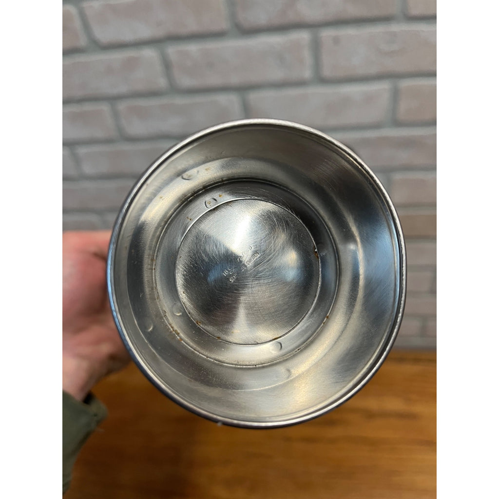 Vintage 1960s MCM Swedish Stainless Gense Mid-Century Modern Pitcher Ice Lip