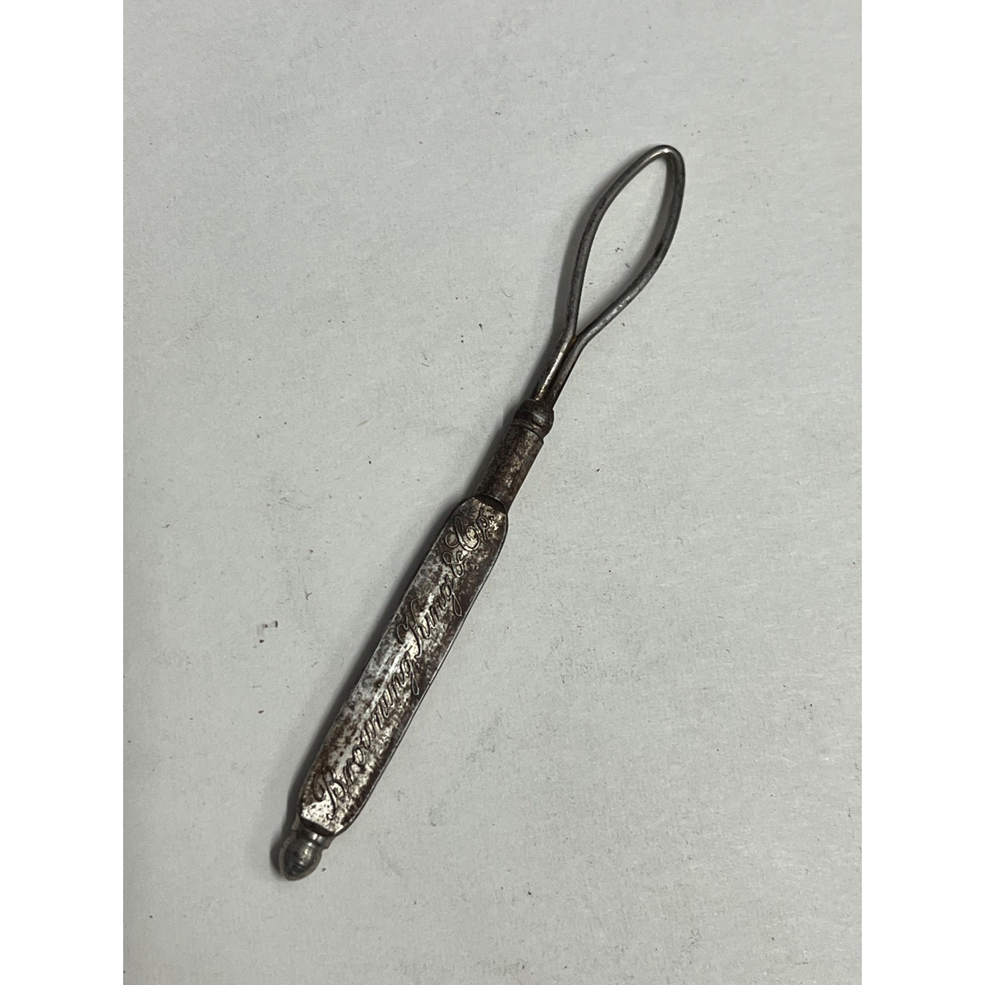 Early 1900s BROWNING KING & CO. Milwaukee Collar Button Tool Advertising