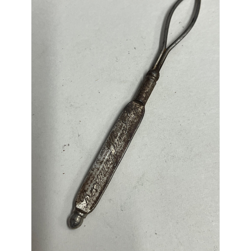 Early 1900s BROWNING KING & CO. Milwaukee Collar Button Tool Advertising