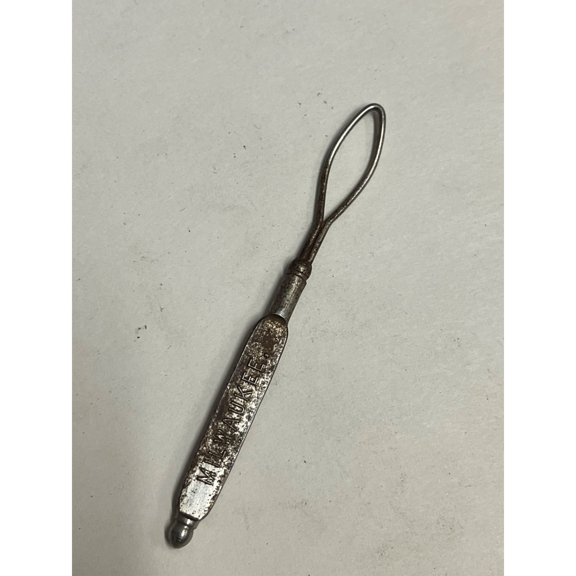 Early 1900s BROWNING KING & CO. Milwaukee Collar Button Tool Advertising