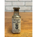 Antique Isdell Remedy Free Sample Medicine Bottle Syracuse NY Original Label c1900