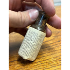 Antique Isdell Remedy Free Sample Medicine Bottle Syracuse NY Original Label c1900
