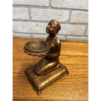 Original 1923 Ronson LV Aronson Egyptian Deco Nude Incense Burner Frankart Era